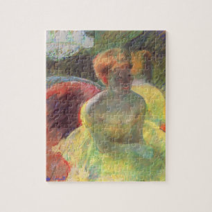 Cassatt's Lydia Leaning on Her Arms Planner Jigsaw Puzzle