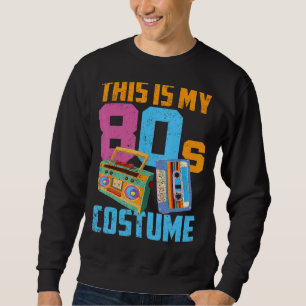 Cassette 80s Music 80s Costume Party Eighties Sweatshirt