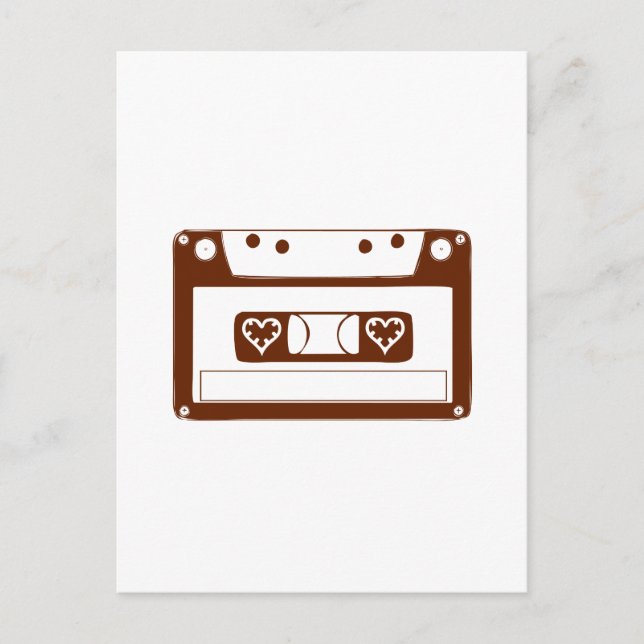 Cassette Love Postcard (Front)