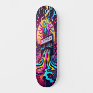 Cassette Meltdown - Retro Vibes Edition 1 Skateboard