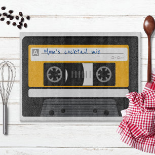 Cassette Mix Tape Mum Funny Novelty Cutting Board