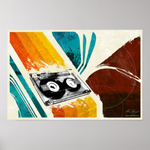 Cassette Player Poster