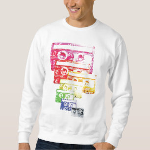 Cassette Print. Sweatshirt