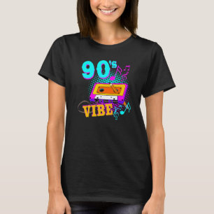 Cassette Tape 90's Vibe Retro 70's 80's Music T-Shirt