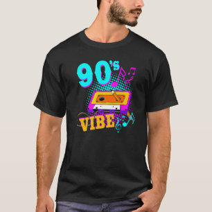 Cassette Tape 90's Vibe Retro 70's 80's Music T-Shirt