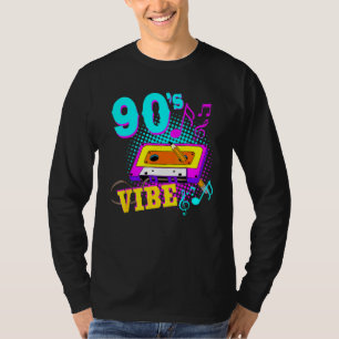 Cassette Tape 90's Vibe Retro Vintage 1990s Music T-Shirt