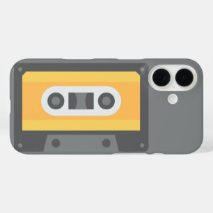 Cassette Tape Audio Cassette iPhone 16 Case
