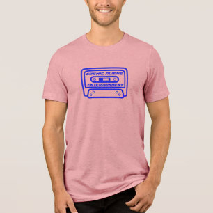 CASSETTE TAPE COSMIC ALIENS Tri-Blend SHIRT