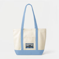 Cassette Tape custom bag - choose style