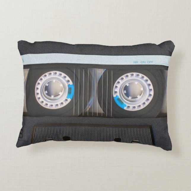 Cassette Tape Decorative Cushion (Back)