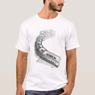Cassette Tape Dominoes T-Shirt