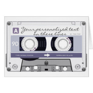 Cassette tape - grey -