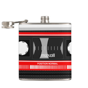 Cassette Tape Hip Flask