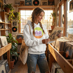 Cassette Tape Icon Vintage 80s 90s Style Music Hoodie