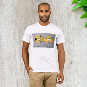 Cassette Tape Illustration Vintage Music Lover  T-Shirt