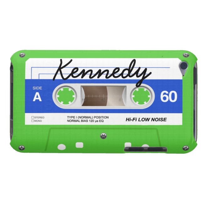 Cassette Tape iPod Touch Case (Back Horizontal)