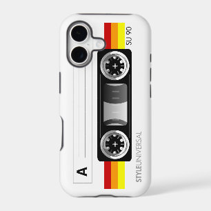 Cassette tape label warm iPhone 5 case