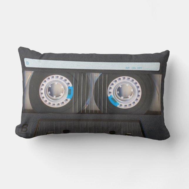 Cassette Tape Lumbar Cushion (Front)