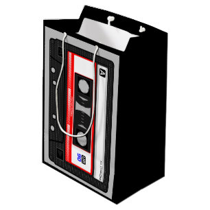 CASSETTE TAPE Medium Gift Bag