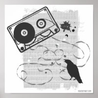 Cassette Tape Poster