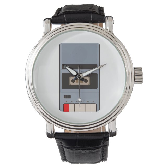 Cassette Tape Recorder Watch (Front)