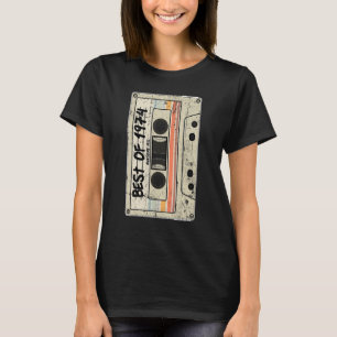 Cassette Tape Retro Birthday Born 1974 Best of 1 T-Shirt