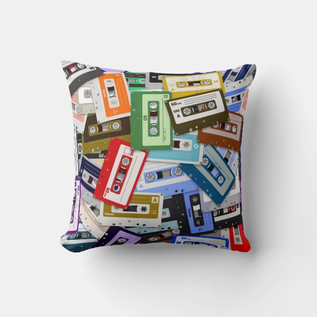 Cassette Tapes Cushion (Front)