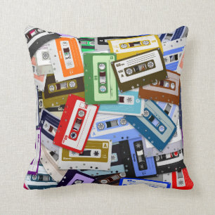 Cassette Tapes Cushion