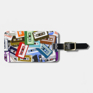 Cassette Tapes Luggage Tag