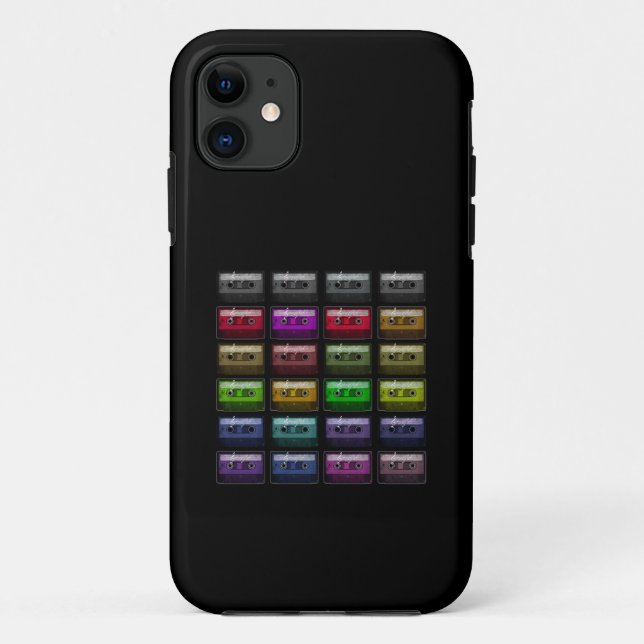 CASSETTE TAPES RETRO MUSIC LOVER Case-Mate iPhone CASE (Back)