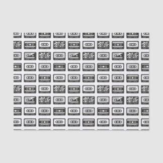 Cassette Tapes Tissue Paper