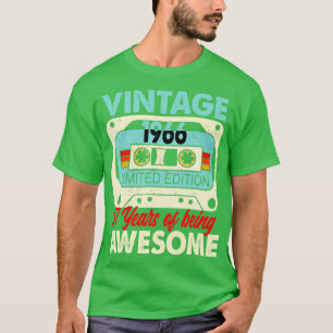 Cassette Vintage 1966 57 Years Of Being Awesome T-Shirt