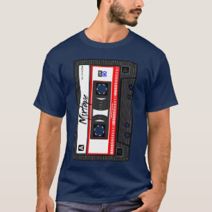 Cassetteape Mi Music Audio 90s Party 80s Retro fri T-Shirt