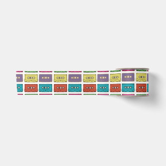 Cassettes cassettes cassettes satin ribbon