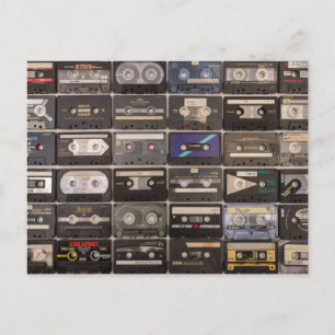 Cassettes  postcard