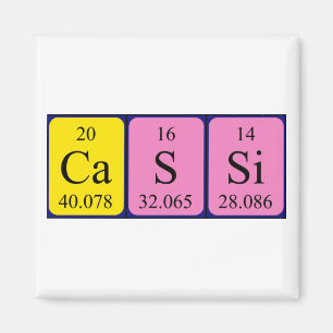 Cassi periodic table name magnet