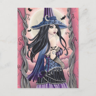 Cassia - Witch Postcard