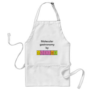 Cassidy periodic table name apron