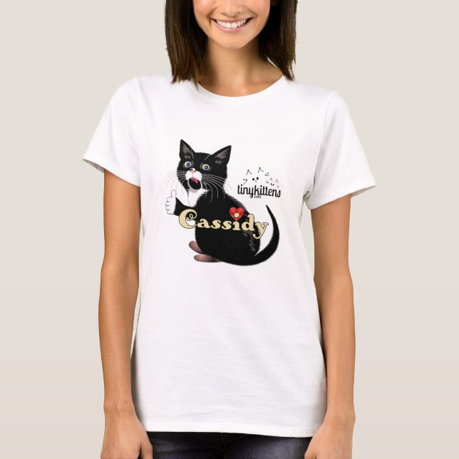 Cassidy TinyKittens T-Shirt (Front)