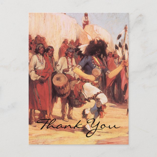 Cassidy's Buffalo Dance Postcard (Front)