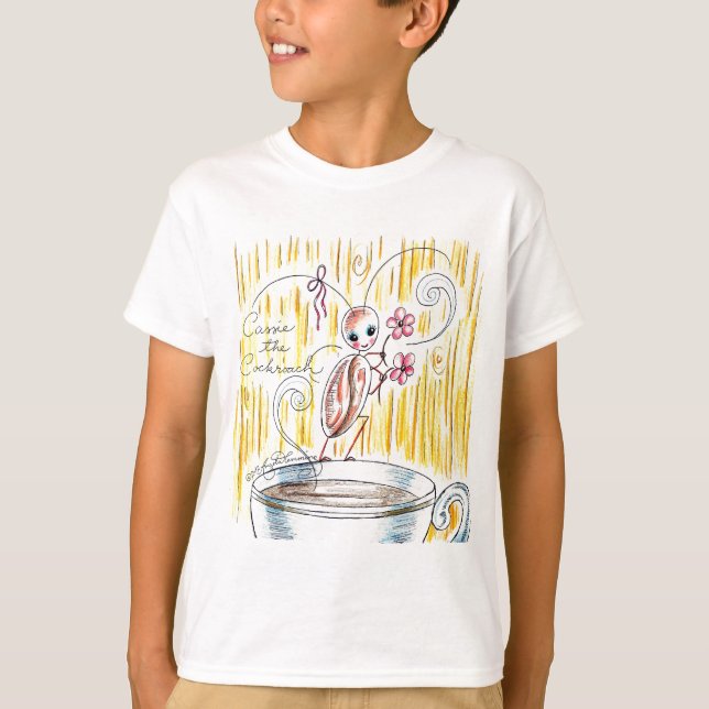 Cassie The Cockroach T-Shirt (Front)