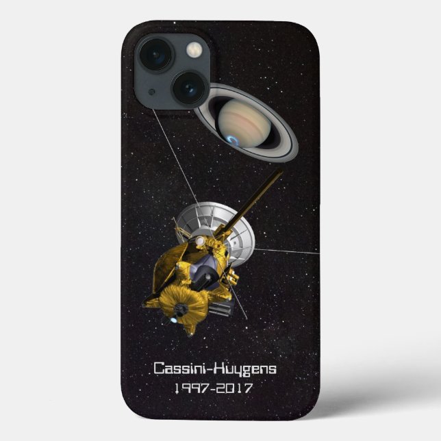Cassini Huygens Mission to Saturn Case-Mate iPhone Case (Back)