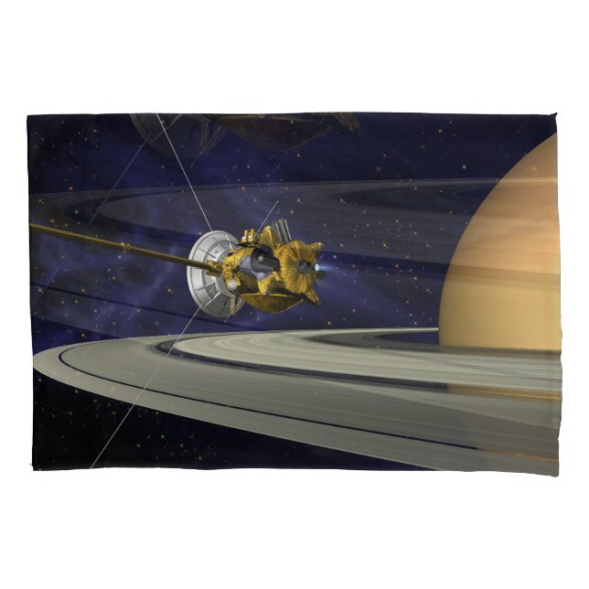 Cassini Saturn Orbit Insertion  Pillowcase (Front)