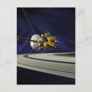 Cassini Saturn Orbit Insertion Postcard