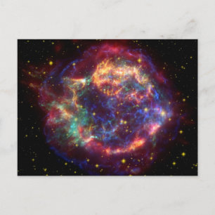 Cassiopeia A Death Becomes Her Postcard