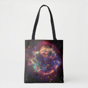 Cassiopeia A In Many Colours Tote Bag