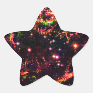 Cassiopeia A Nebula Supernova Remnant Space Photo Star Sticker