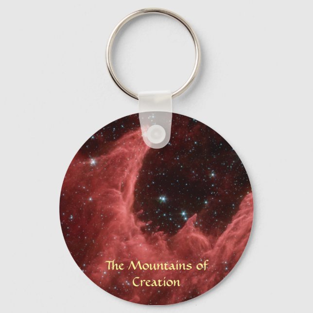 Cassiopeia Nebula - Keychain #1 (Front)