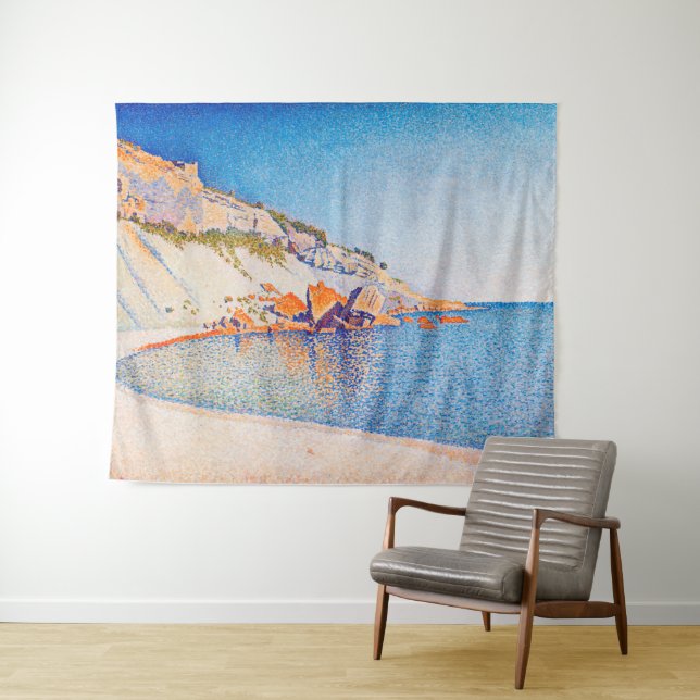 Cassis, Cap Lombard, Opus 196, Signac Tapestry (In Situ (Horizontal))