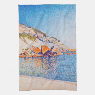 Cassis, Cap Lombard, Opus 196, Signac Tea Towel